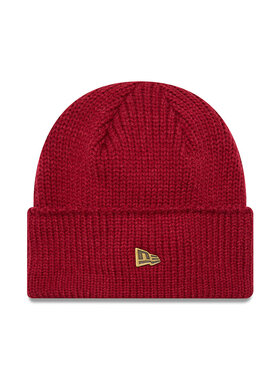 New Era New Era Czapka Wide Cuff Beanie 60565442 Czerwony