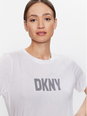 DKNY Sport T-shirt DP2T6749 Bijela Classic Fit