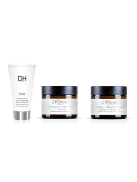 skinChemists skinChemists Krem do rąk Dr H Hyaluronic Acid, krem z witaminą C i oczyszczający żel do twarzy Żel do mycia twarzy