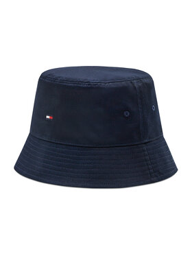 Tommy Hilfiger Tommy Hilfiger Καπέλο Essential Flag Bucket AW0AW11673 Σκούρο μπλε