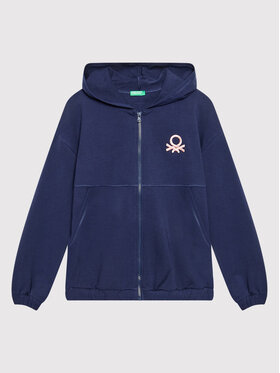 United Colors Of Benetton United Colors Of Benetton Majica dugih rukava 3GNSC500O Tamnoplava Regular Fit