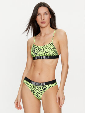 Calvin Klein Swimwear Gornji Dio Kupaćeg Kostima KW0KW02333 Zelena