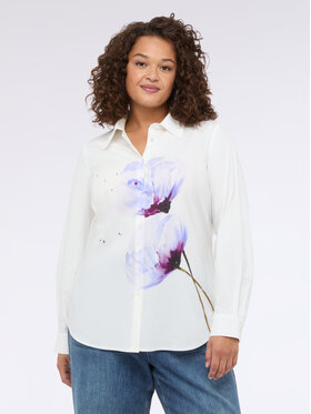 Fiorella Rubino Fiorella Rubino Camicia 5047T001389N011 Bianco A-Line Fit