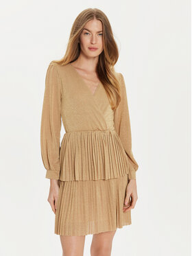 ARTIGLI ARTIGLI Сукня-сорочка ACAB000583 Золотий Regular Fit