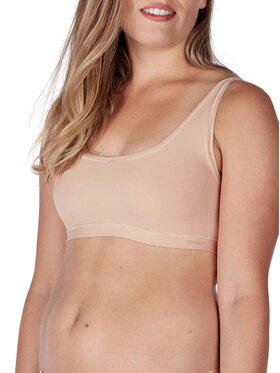 Skiny Skiny Sada 2 podprsenek Bra Top 080076 Béžová Slim Fit