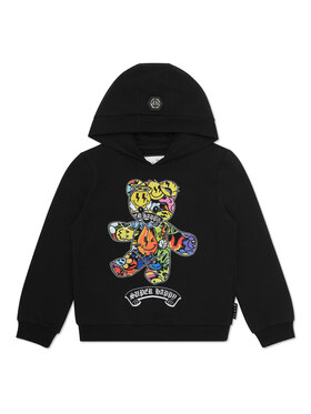 PHILIPP PLEIN PHILIPP PLEIN Mikina 19989 Čierna Regular Fit