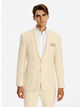 Pako Lorente Pako Lorente Marynarka P26SF-3G-034 Beżowy Slim Fit