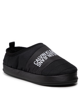 Calvin Klein Jeans Calvin Klein Jeans Papuče Home Shoe Slipper W Warm Linning YM0YM00242 Crna