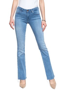 Wrangler Wrangler Jeansy BOOTCUT Niebieski Regular Fit