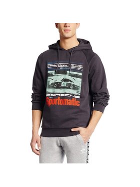 adidas Originals adidas Originals Bluza SPORTOMATICHOOD Czarny Regular Fit