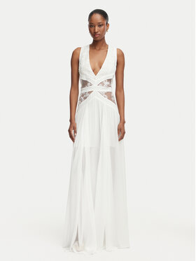 Babylon Babylon Rochie de seară W EL0706 Alb Regular Fit