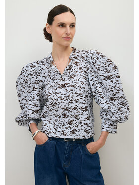 BIZUU BIZUU Koszula ANDRASSA SHIRT Niebieski Standard Fit