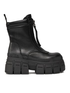 Buffalo Buffalo Polokozačky Gospher Zip Boot BN1622350 Černá