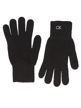 Calvin Klein Calvin Klein Mănuși de Damă Re-Lock Knit Gloves K60K611164 Negru
