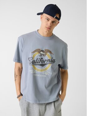 Guess Guess T-Shirt 183251 Niebieski Classic Fit