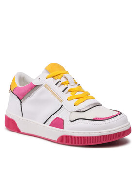 Nylon Red Nylon Red Sneakersy WS5698-06 Biela