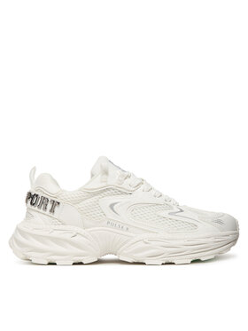 Plein Sport Plein Sport Sneakersy SAFS USC0931 STE003N Biały