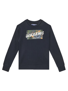 Jack&Jones Junior Jack&Jones Junior Pulóver Hawaii 12269863 Sötétkék Regular Fit