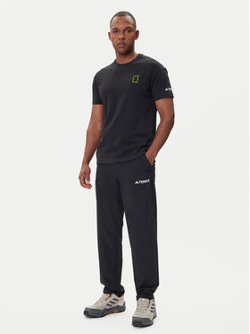 adidas adidas T-Shirt National Geographic Graphic KC2352 Schwarz Regular Fit