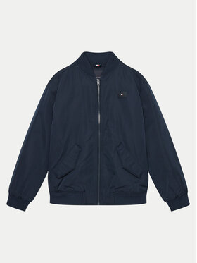 Tommy Hilfiger Tommy Hilfiger Куртка бомбер KB0KB09091 Cиній Relaxed Fit