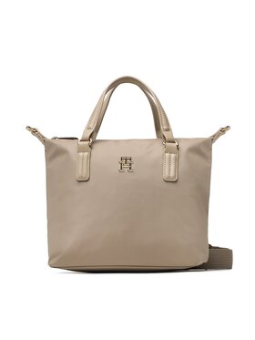 Tommy Hilfiger Tommy Hilfiger Τσάντα Poppy Small Tote AW0AW14476 Μπεζ
