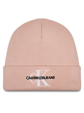 Calvin Klein Calvin Klein Căciulă Monologo Embro Beanie K60K611254 Roz