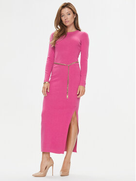 MICHAEL Michael Kors MICHAEL Michael Kors Úpletové šaty MF381UN4VR Ružová Slim Fit
