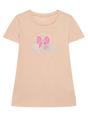 Guess Guess T-Shirt J6GI28 K6YW4 Różowy jasny Regular Fit