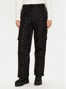 Guess Guess Skihose W4PB60 WH0K0 Schwarz Regular Fit