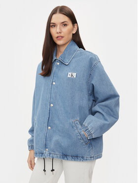 Calvin Klein Jeans Calvin Klein Jeans Geacă de blugi Skater J20J223258 Albastru Relaxed Fit