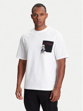 KARL LAGERFELD KARL LAGERFELD Tričko 755097 553270 Biela Regular Fit