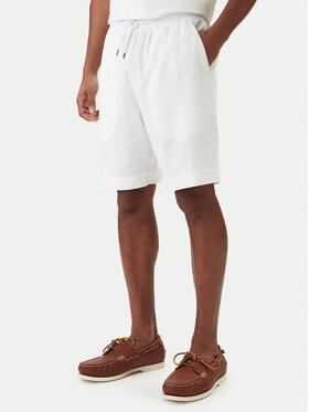 Emporio Armani Emporio Armani Szövet rövidnadrág EM000681 AF20590 U0002 Fehér Regular Fit