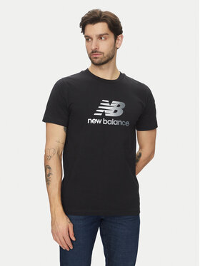 New Balance New Balance Marškinėliai Essentials MT51503 Juoda Regular Fit
