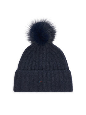 Tommy Hilfiger Tommy Hilfiger Czapka Th Flag AW0AW19330 Granatowy