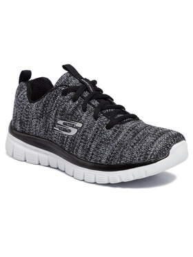 Skechers Skechers Scarpe Twisted Fortune 12614/BKW Grigio