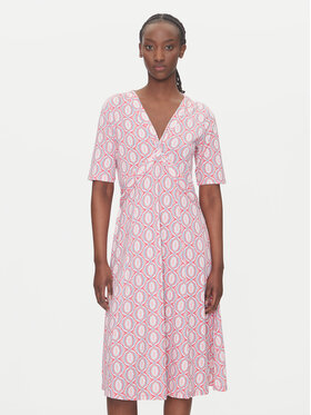 Olsen Olsen Kleid für den Alltag 13002030 Rosa Regular Fit