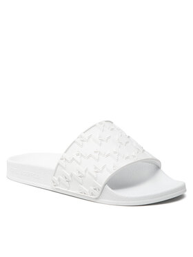 KARL LAGERFELD KARL LAGERFELD Šľapky KL80903 Biela