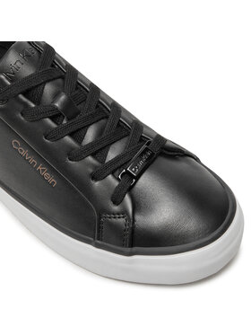 Calvin Klein Tenisice Vulc Lace Up Saff Fox W/Met Bt HW0HW02104 Crna