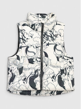 4F 4F Vesta OUTERWEAR Bílá Oversize