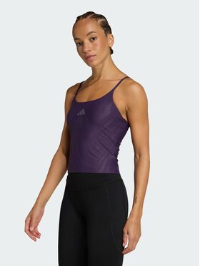 adidas adidas Koszulka techniczna 154297 Fioletowy Slim Fit