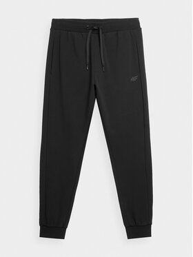 4F 4F Pantalon jogging 4FAW23TTROM452 Noir Regular Fit