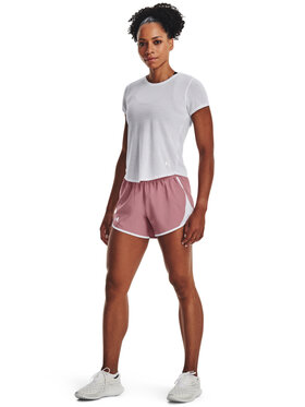 Under Armour Športne Kratke Hlače UA Fly By 2.0 Short 1350196 Roza Regular Fit