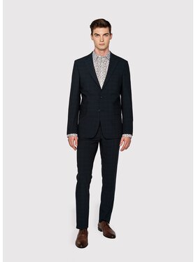 Pako Lorente Pako Lorente Garnitur P23SF-4G-003 Granatowy Slim Fit