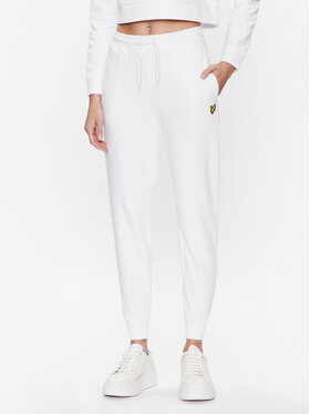 Lyle & Scott Lyle & Scott Teplákové nohavice MLW1610V Biela Regular Fit