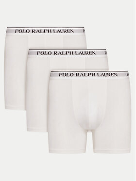 Polo Ralph Lauren Polo Ralph Lauren Set 3 perechi de boxeri 714835887003 Alb