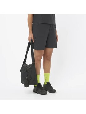 Salomon Salomon Szorty sportowe WAYFARER 2.0 SHORTS W Czarny Regular Fit