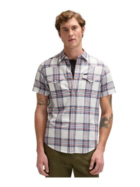 Lee Lee Koszula 112376545 Beżowy Regular Fit