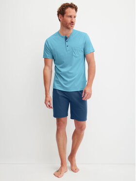 Calida Calida Pigiama 45985 Blu scuro Regular Fit