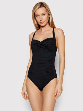 Seafolly Seafolly Bikiny Twist Halter 10373-942 Černá