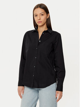 Gap Gap Πουκάμισο 841125-03 Μαύρο Loose Fit